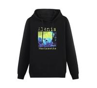 CHUNTUO Alanis Morissette Jagged Little Pill Negative Black Hoodie Graphic Mens Sweatshirts Unisex Hooded XL