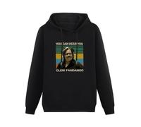 CHUNTUO Yes I Can Hear You Clem Fandango Black Hoodie Graphic Mens Sweatshirts Unisex Hooded 3XL