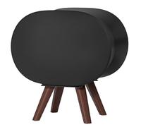 Chunxiao Black Wooden Table Stand for Sonos Era 300, Custom Fit Speaker Stand, Metal and Wood, 15 Pound Load Capacity