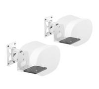 Chunxiao Speaker Mount for Sonos Era 300 Wall Mount White - Tilt +15°/-30° & Swivel ±30° Adjustable Wall Bracket for Era 300 Wall Mount with Cable Management for Surround Sound, 2 Pack