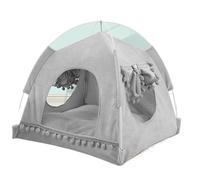 CHUNXVLI Cat Bed Dog Bed Cat Tent Pop Up Cat House Outdoor Pet Enclosure Tent Portable Indoor Playpen For Cats Small Dogs In Yard Pet Bed For Dog Cat(B,48 * 48cm)