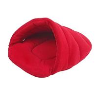 CHUNXVLI Cat Bed Dog Bed Cute Comfortable Pets Products Dog Sleeping Pet Bed House Cat Cave Sofa Kennel For Small Medium Big Large Dogs Pet Bed For Dog Cat(Rosso,48 * 38cm)