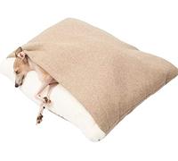 CHUNXVLI Cat Bed Dog Bed Deluxe Dog Bed Soft Plush Pet Bed Dog Crate Pad Mat Machine Washable Anti-Slip Dog Beds Pet Nest Indoor Nest Bed Pet Bed For Dog Cat(Khaki,78 * 63 * 21cm)