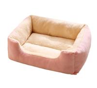CHUNXVLI Cat Bed Dog Bed Dog Bed For Medium Dogs Rectangle Machine Washable Dog Bed Warming Calming Pet Sofa Comfortable Pet Bed For Dog Cat(B,50 * 40cm)