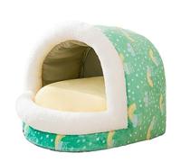CHUNXVLI Cat Bed Dog Bed Dog Bed Large Fluffy Plush Dog Crate Mattress Orthopedic Dog Bed Medium Removable Washable For Dog Pet Bed For Dog Cat(B,50 * 50 * 36cm)