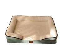CHUNXVLI Cat Bed Dog Bed Dog Bed Utility Waterproof Dog Bed, Durable Fabric Tough Zippers Washable Reversible Cover Dog Beds for Home Pet Bed For Dog Cat(B,85 * 60 * 17cm)
