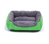 CHUNXVLI Cat Bed Dog Bed Pet Bed Dogs Bed For Small Medium Large Dogs Big Basket Pet House Waterproof Bottom Soft Fleece Warm Cat Bed Sofa House Pet Bed For Dog Cat(Grün,110 * 82cm)