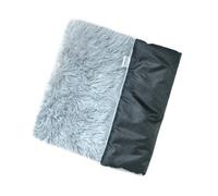 CHUNXVLI Cat Bed Dog Bed Washable Dog Crate Mattress Calming Fluffy Anxiety Dog Beds Deluxe Plush Dog Mat With Slip Bottom Pet Bed For Dog Cat(C,50 * 35 * 3cm)