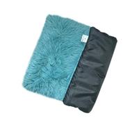 CHUNXVLI Cat Bed Dog Bed Washable Dog Crate Mattress Calming Fluffy Anxiety Dog Beds Deluxe Plush Dog Mat With Slip Bottom Pet Bed For Dog Cat(B,70 * 50 * 3cm)