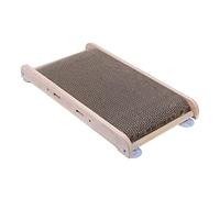 CHUNXVLI Scratching Board For Cats Pet Cat Paper Scraperboard Scratching Post For Cat Solid Wood Grinding Claw Board Anti-scratch Cats Toy Scratchers Cat Scratcher For Indoor