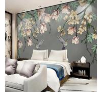 CHUNYAGOK 3d panel European style flowers and birds photo wallpaper bedroom living room waterproof canvas home decoration