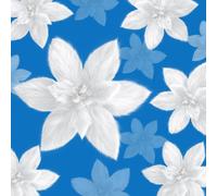 Chunyin 8 Pcs Poinsettia Plush Christmas Tree Flowers Artificial Faux Flowers Decoration Tree Picks Ornaments for Xmas New Year Home Outdoor Decoration (White)