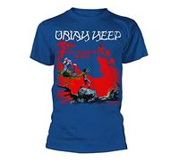 chunyu Uriah Heep The Magicians Birthday T Shirt Blue XL