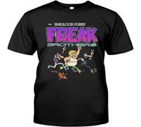 CHUNZHU Men's The Fabulous Furry Freak Brothers Shirt DMN t-Shirt Size L Black