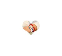 CHUOZI 4th of July Independence Day Patriotic Bracelets for Women Red White and Blue Stack USA Flag Jewelry Accessories for Her