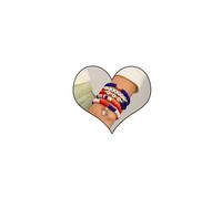 CHUOZI 4th of July Independence Day Patriotic Bracelets for Women Red White and Blue Stack USA Flag Jewelry Accessories for Her