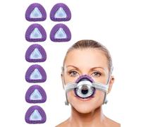 CHUOZI 8-Pack CPAP' Mask Liners Complitable for ResMed N20, Breathable Heart-Shaped Cover for Women Mum, Anti-Leak Sleep Comfot Solution Pad for Red Mark Reduce, Machine Washable