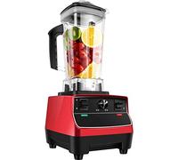 CHUOZI Professional Countertop Blender, Blenders for Kitchen Food Processor Mixer 2000W Smoothie Maker 2000Ml Multifunctional for Smoothies and Milkshakes,Red