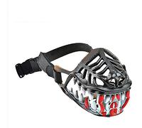 CHUOZI Scary Dog Muzzle for Halloween,Hilarious Costume with Large Teeth,This Werewolf Might Be The Coolest for Your Ever!