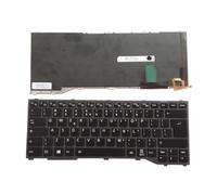 CHUOZSW UI Spanish UK Laptop Backlit Keyboard For Fujitsu for Siemens for Lifebook T937 T938 T939 Notebook PC Laptop parts(UI)