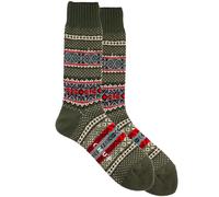 Chup Socks My Favourite Village - Sage - 509FV-SGE FAV VILLAGE Colour: