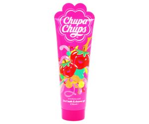 Chupa Chups 2-in-1 Strawberry Swirl Bath & Shower Gel - 236ml