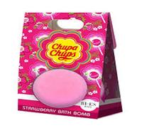Chupa Chups Bath Bomb with Strawberry Fragrance, Natural and Vegan Bath Bomb Suitable for Kids, 165 g