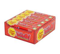 Chupa Chups Big Babol Bubble Gum, Strawberry Tongue Painter Sweets, Suitable for Vegetarians - 20 x 6 Piece Packs