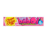 Chupa Chups BigBabol Tutti Frutti Fla.SoftBubble Gum6pic28g(packof 20)