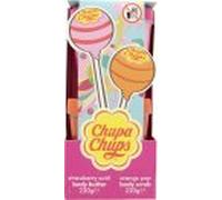 Chupa Chups Body Scrub Duo: 220g Shower Scrub Orange + 220g Body Butter Strawberry