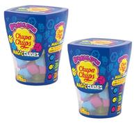 Chupa Chups Bubblegum Magic Cubes, 86g, Fruit Flavoured Bubblegum Cubes (2)