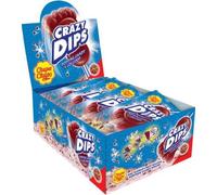 Chupa Chups Crazy Dips Cola lollipop 14g carton 24 pcs