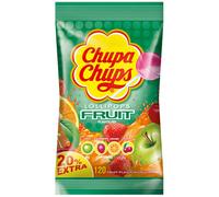 Chupa Chups Fruit Lollipops 120 Lollies in Refill Bag 1440g