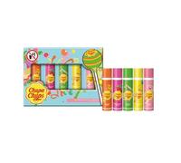 CHUPA CHUPS LIP BALMS - ORANGE, STRAWBERRY, MELON, PINEAPPLE, PEACH - GIFT SET