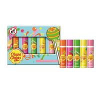 CHUPA CHUPS LIP BALMS - ORANGE, STRAWBERRY, MELON, PINEAPPLE, PEACH - GIFT SET