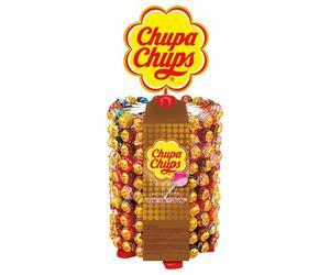 Chupa Chups Lollipop Rad The Best Of Sphere Lolly Counter Display 2400g
