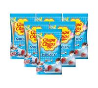 Chupa Chups - Lollipops Milky - (Refill Bag) - 6X 120 pcs