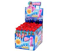 Chupa Chups Melody Pop Lollipops, Strawberry Flavoured & Musical Party Sweets, Suitable for Vegetarians - 48 Lollies