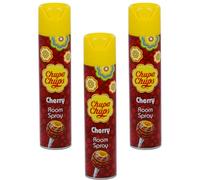 Chupa Chups Room Spray Air Freshener - Cherry - (Pack of 3) 3x300ml - With A FREE Fridge Magnet