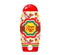 Chupa Chups Strawberry Shower Gel for Kids & Adults - Hydrating & Gentle 2-in-1 Body Wash & Shampoo with Glycerine, Soft & Nourished Skin, Strawberry Scent, Gentle on Sensitive Skin, Ages 3+, 250ml