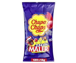 Chupa Chups Zungenmaler Lutscher Nachfüllbeutel, 1er Pack (120 x 12 g)