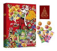 Chupaa Chupss Advent Calendar 2025-24 Days of Lollipops and Sweets - Fun & Festive Countdown with Delicious Daily Surprises for Kids & Adults Gift Idea