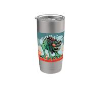 Chupacabra Scuba Diver Cryptid Mythical Creature Eerie Stainless Steel Insulated Tumbler