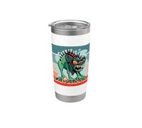 Chupacabra Scuba Diver Cryptid Mythical Creature Eerie Stainless Steel Insulated Tumbler