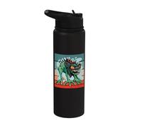 Chupacabra Scuba Diver Cryptid Mythical Creature Eerie Stainless Steel Insulated Water Bottle