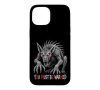 Chupacabra You Must Be Warned Omen Warning Puerto Rico Case for iPhone 15