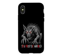 Chupacabra You Must Be Warned Omen Warning Puerto Rico Case for iPhone X/XS