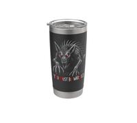 Chupacabra You Must Be Warned Omen Warning Puerto Rico Stainless Steel Insulated Tumbler