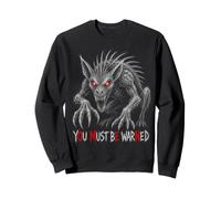 Chupacabra You Must Be Warned Omen Warning Puerto Rico Sweatshirt