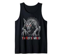 Chupacabra You Must Be Warned Omen Warning Puerto Rico Tank Top